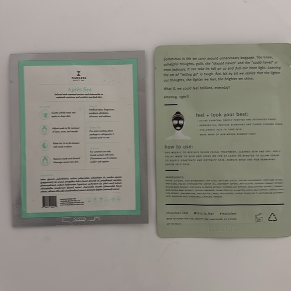 Facial mask bundle + rose quartz Gus sha sculpting stone - Picture 8 of 12